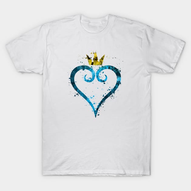 Kingdom Hearts (Colored) T-Shirt by JonathonSummers